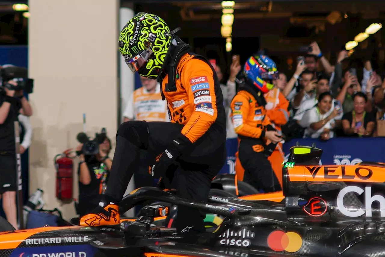 F1: Lando Norris (McLaren) décroche la pole position du GP d'Abou Dhabi