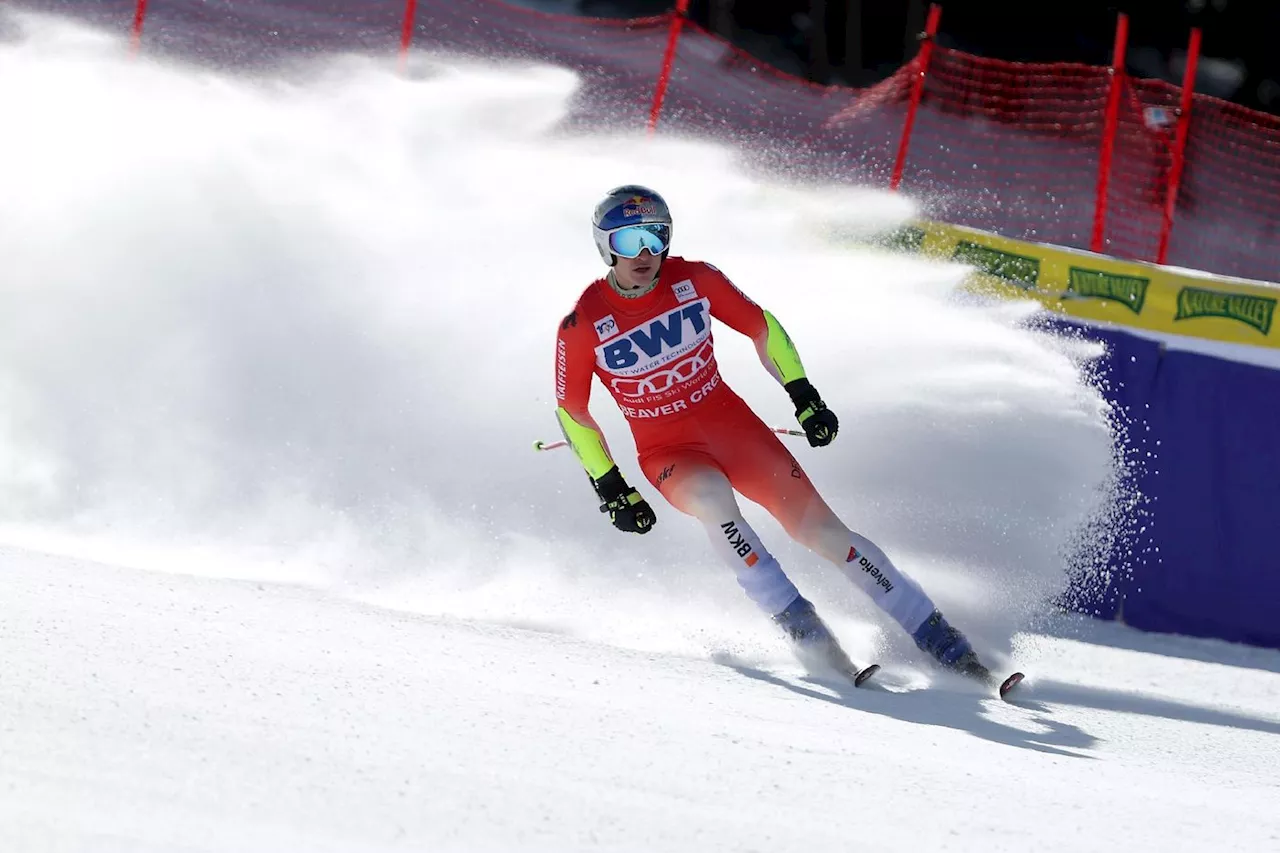 Ski: Odermatt devant Sarrazin à Beaver Creek, le duel reprend!