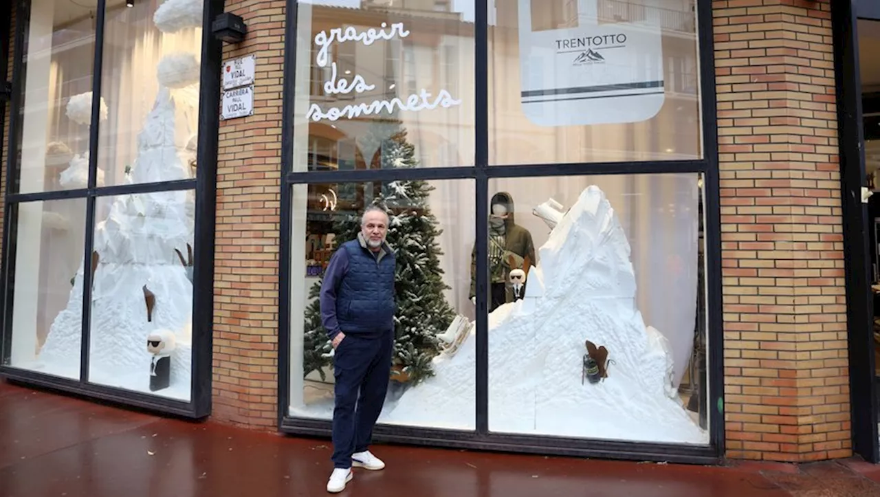 Nos plus belles vitrines de Noël : chez Trentotto, un voyage rétro à la montagne