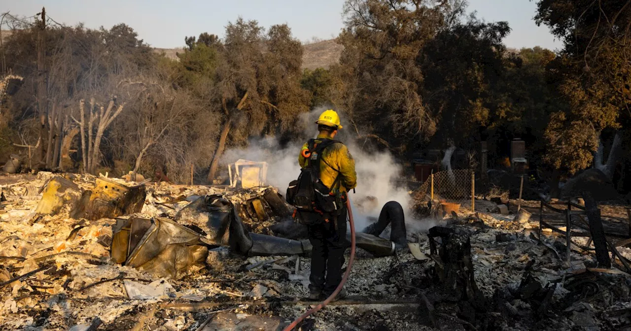 Elevated fire risk through Wednesday as warmer weather and Santa Anas return