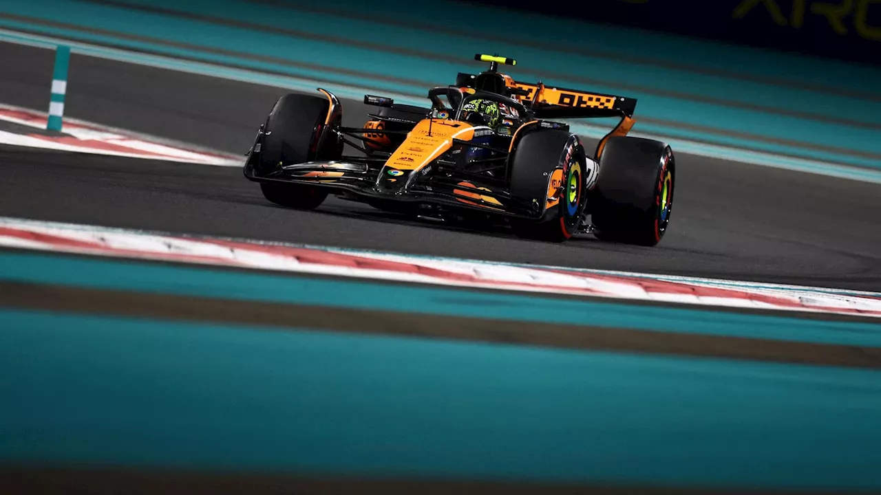 Gp Abu Dhabi: pole Norris davanti a Piastri, Sainz terzo e Leclerc ultimo