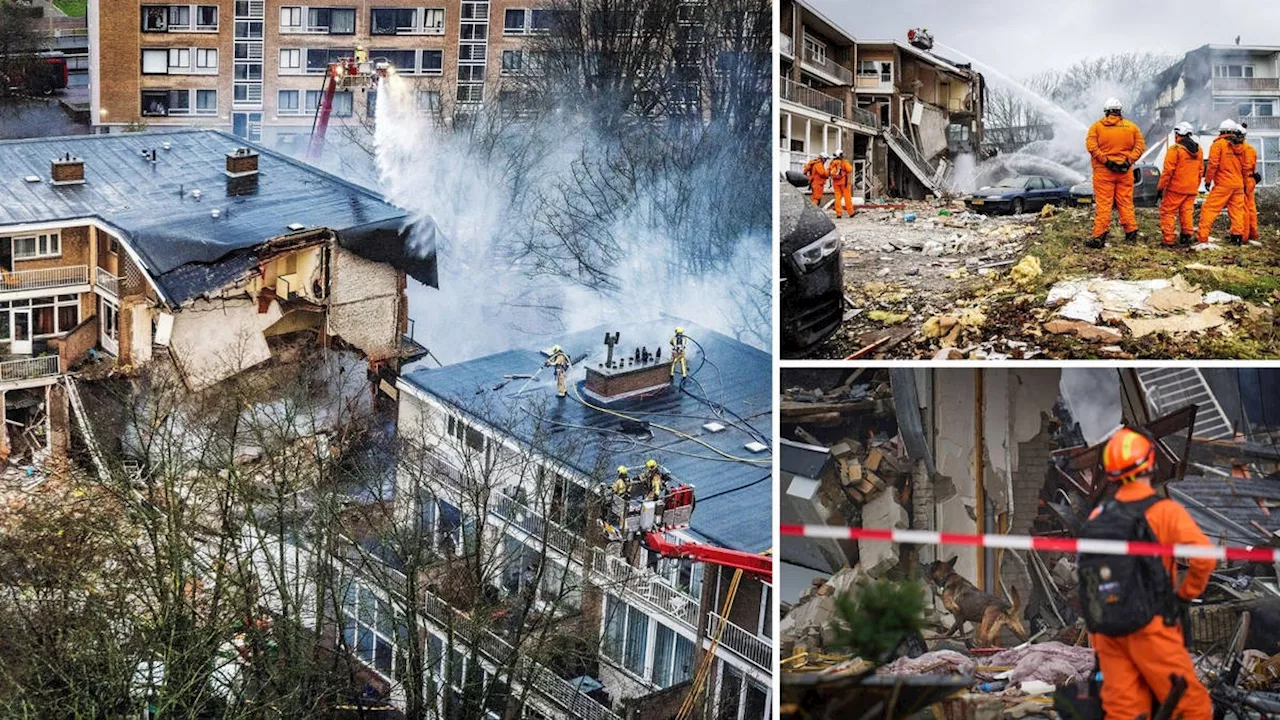 One dead and four seriously injured after explosion destroys Dutch apartment building