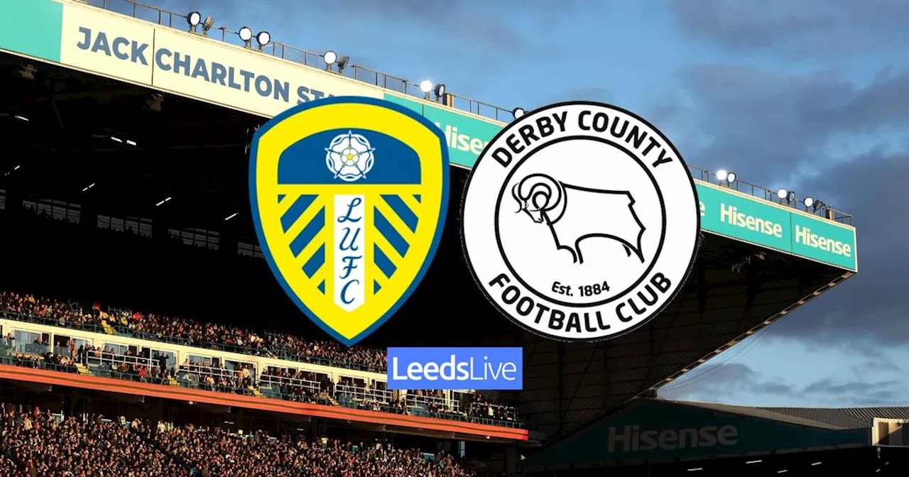 Leeds United 2-0 Derby County LIVE as Rodon and Wober score maiden goals for half-time lead