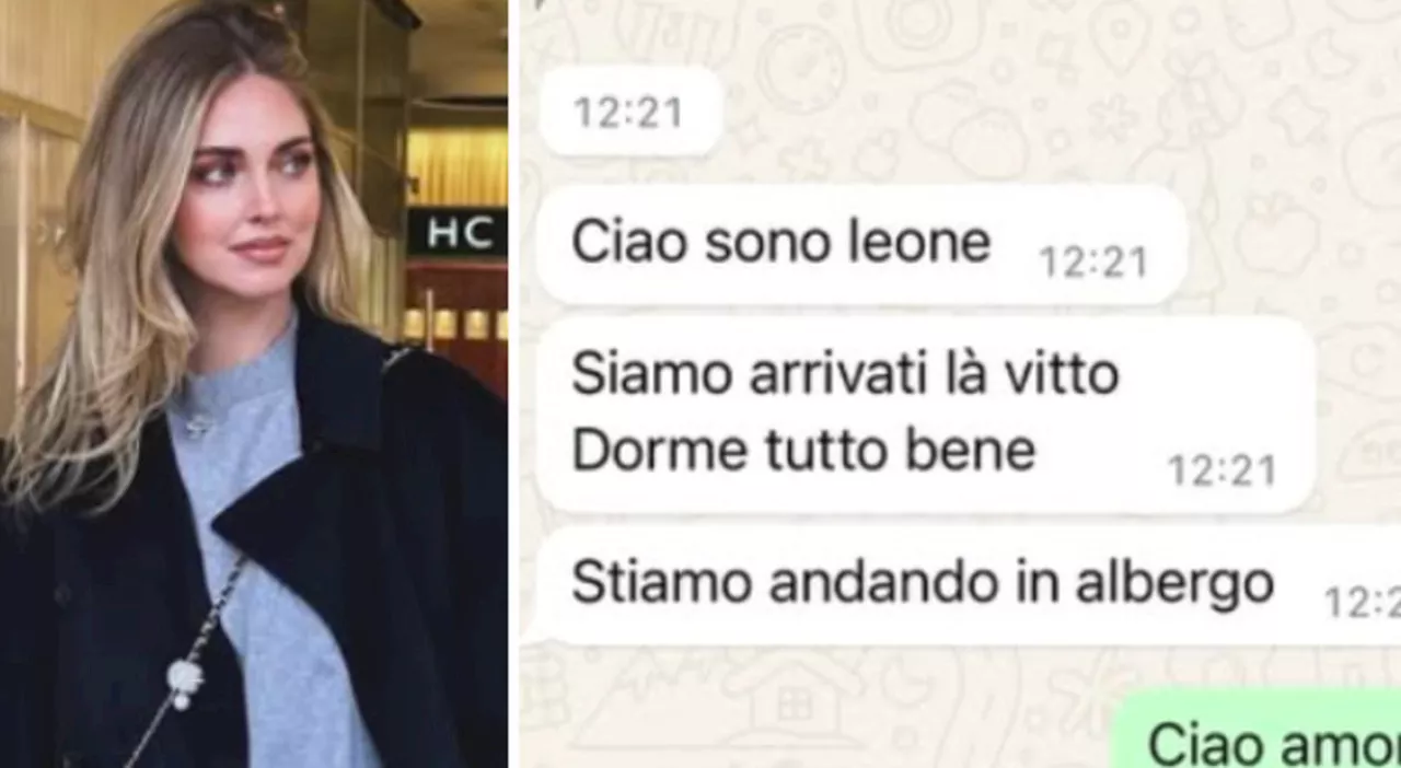 Chiara Ferragni e i messaggi WhatsApp con Leone: «Il mio bambino sta diventando grande»