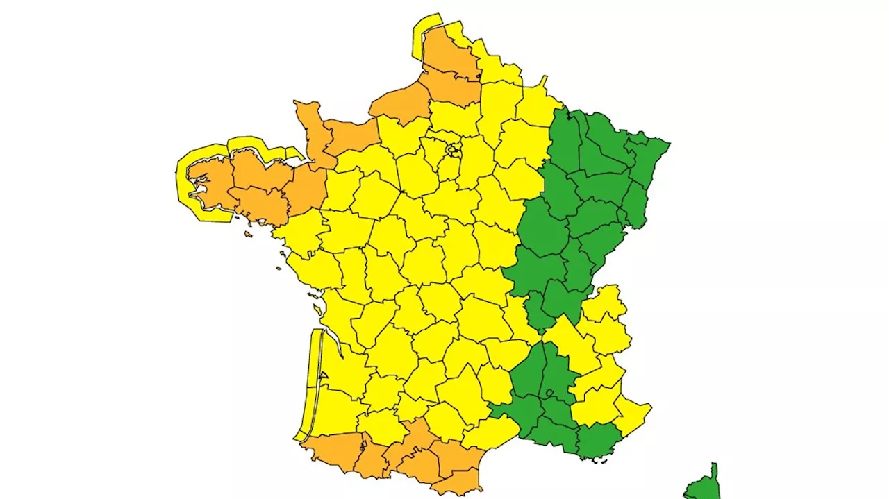 Météo : la vigilance orange étendue à 15 départements en raison de la tempête Darragh et de chutes de neige