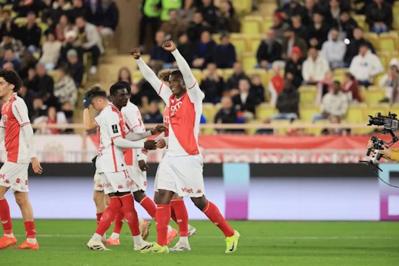 Monaco réagit contre Toulouse et repasse dauphin du PSG