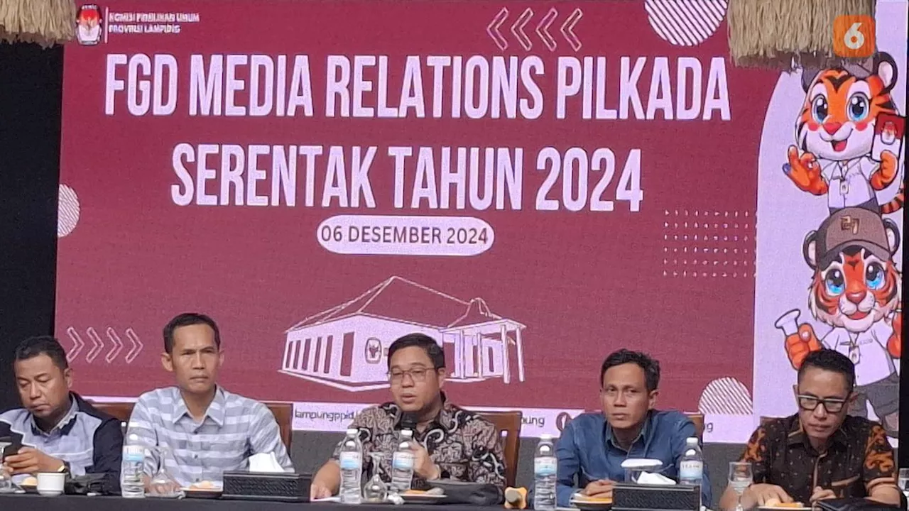 KPU Lampung Apresiasi Peran Masyarakat dan Media dalam Mendukung Keberhasilan Pilkada 2024