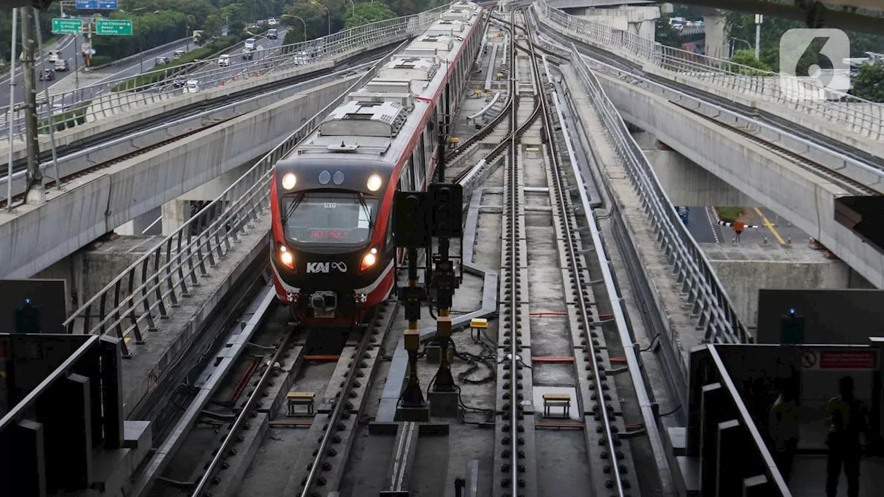 LRT Jabodebek hingga Kereta Cepat Angkut 421,7 Juta Penumpang pada Januari-November 2024