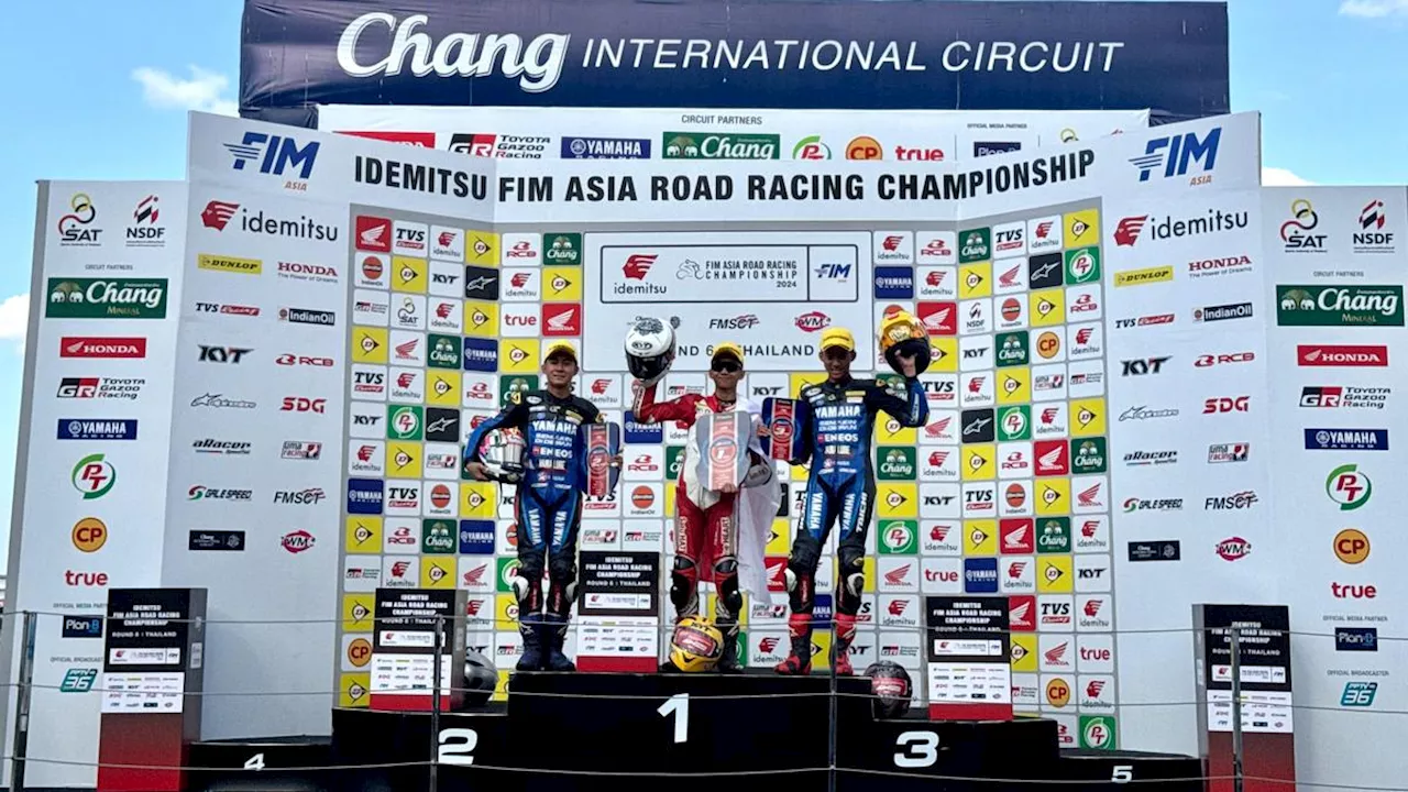 Raih Dobel Podium di Race 2 ARRC 2024 Buriram, Pembalap AHRT Selangkah Lagi Juara Asia