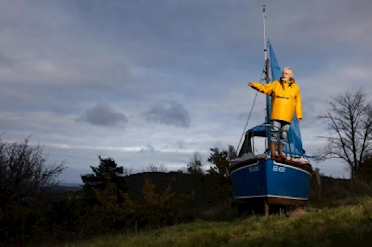 Unique charity journey: Frenchman ‘sails’ around the world in 80 days — without leaving his backyard