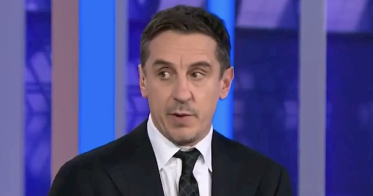 ‘Don’t deserve anything’ - Gary Neville slams Man United with alarming statistic