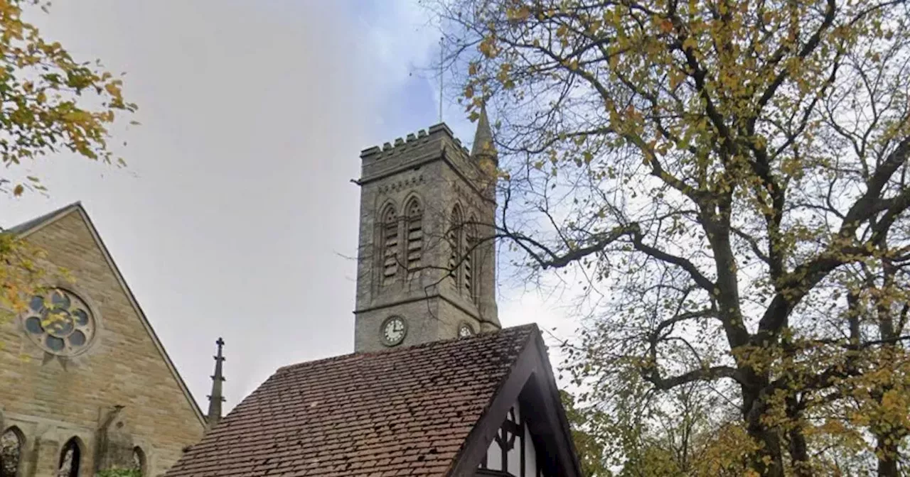 Warning after flag pole snaps on top of Greater Manchester church