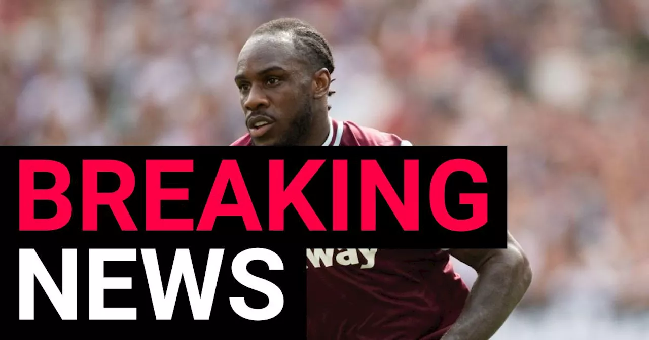 West Ham forward Michail Antonio involved in car crash