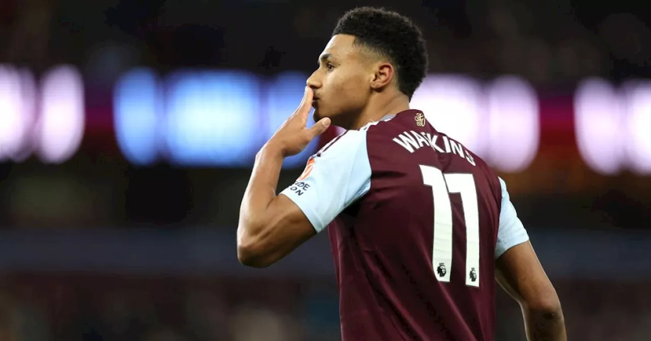 Ollie Watkins started on the bench for Aston Villa against Southampton