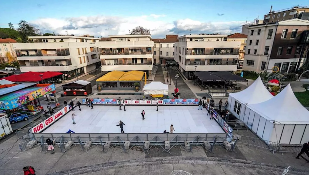 Fêtes de Noël : c’est parti pour les tours de glisse sur la patinoire d’Alès