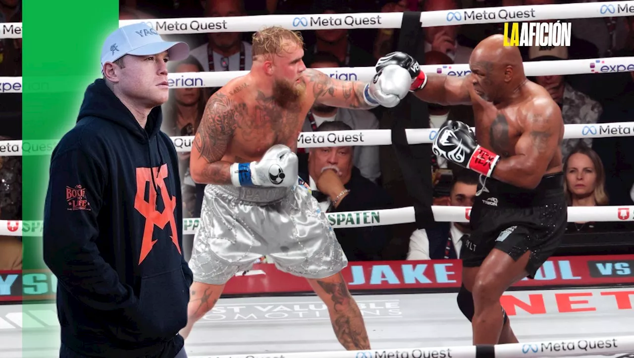 'Canelo' sintió ganas de pelear contra Jake Paul para 'vengar' a Mike Tyson