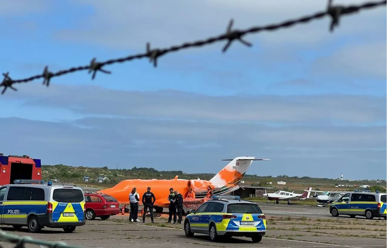 Nach Farbattacke auf Flugzeug auf Sylt: Klimaaktivistinnen müssen ins Gefängnis