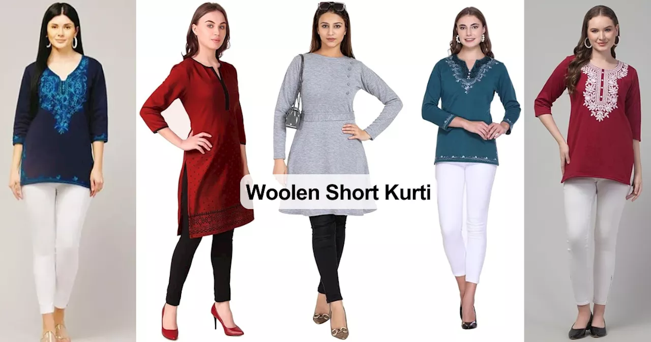 वार्डरोब रिफ्रेश सेल में सर्दियों के लिए गरमाहट से भरी इन Woolen Short Kurti के दाम हुए धड़ाम, मिल रही 80% तक की छूट