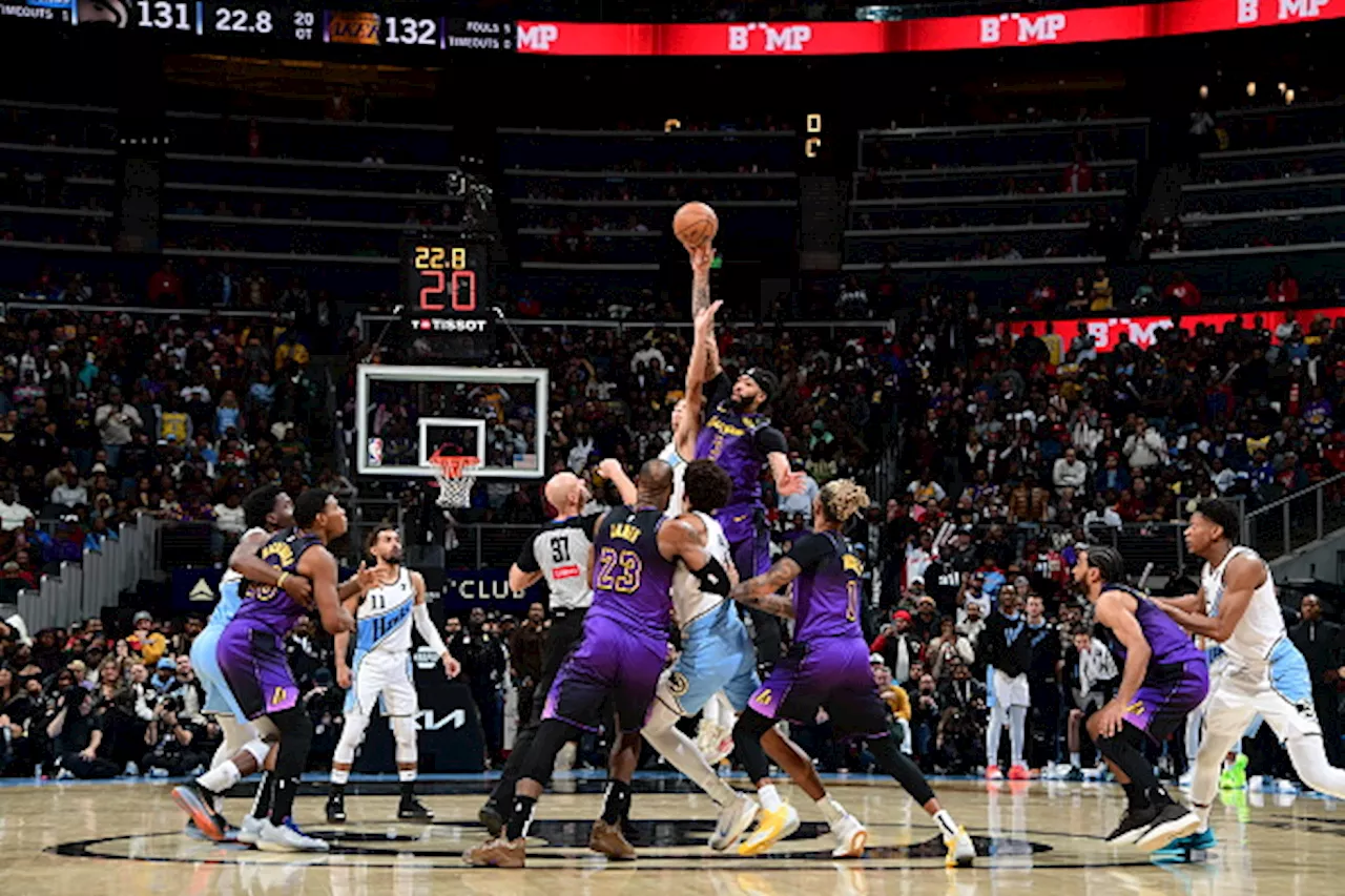 Late Lakers miscues prove costly in 134-132 overtime loss to Hawks