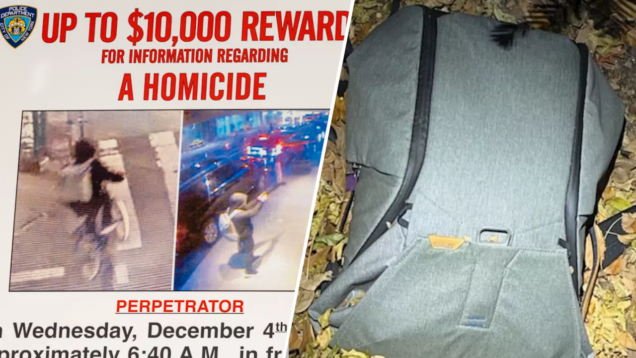 Backpack found in Central Park may belong to UnitedHealthcare CEO shooting suspect