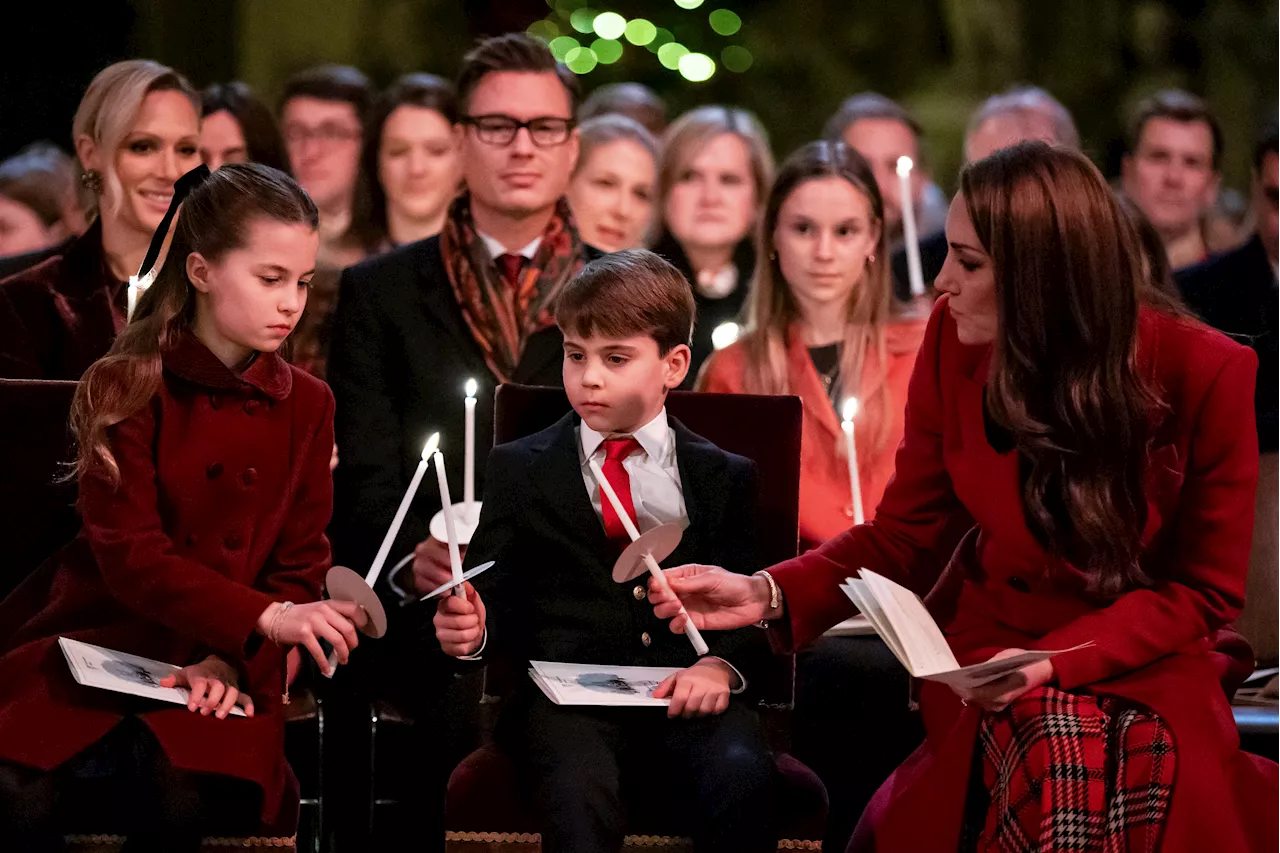 Prince Louis pens handwritten thank-you note to his grandparents at Christmas Service