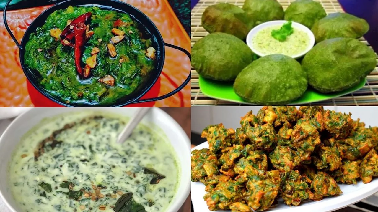 Palak recipe in hindi : सर्दियों में पालक से बनाएं ये टेस्टी रेसिपी, खाने वाले नहीं भूलेंगे स्वाद