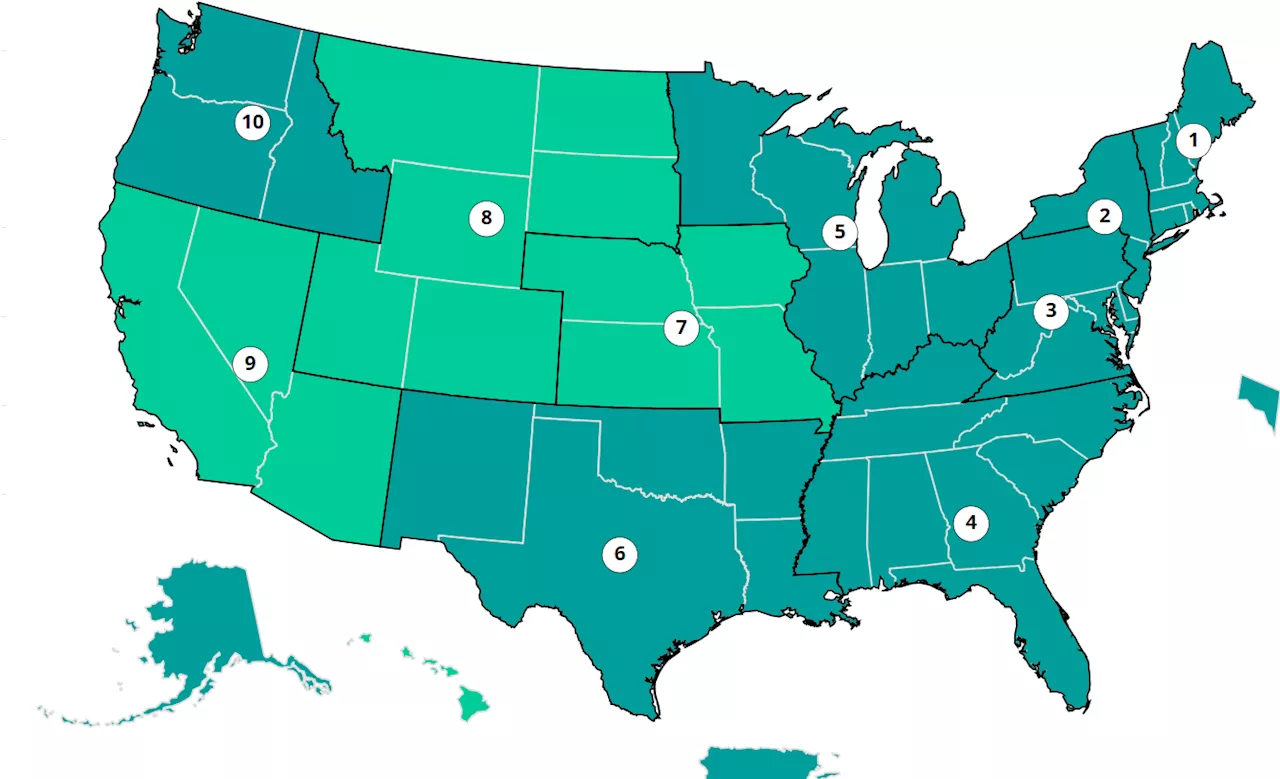 COVID Map Shows US Rates Across Thanksgiving