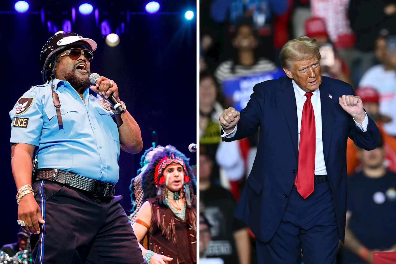 Village People Front Man Praises Donald Trump's 'YMCA' Dance