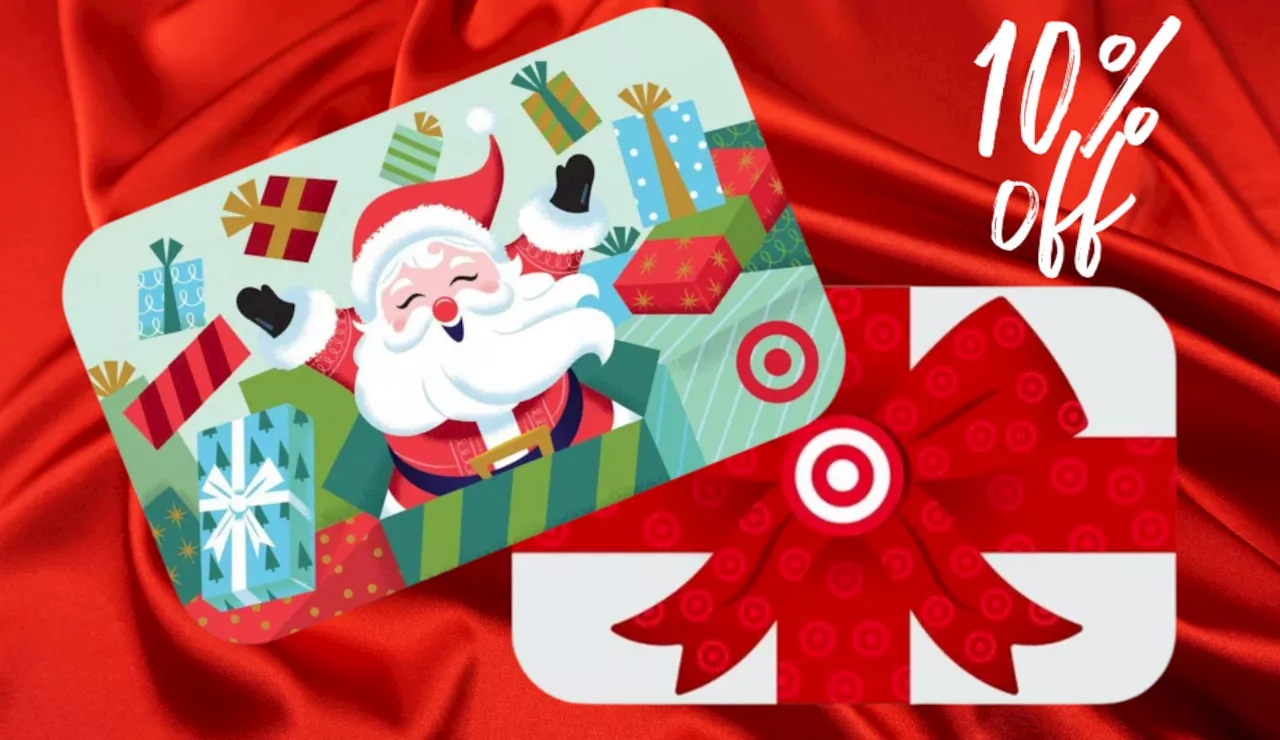 Target has 10% off gift cards, but the sale ends tomorrow – get them now before the deal runs out