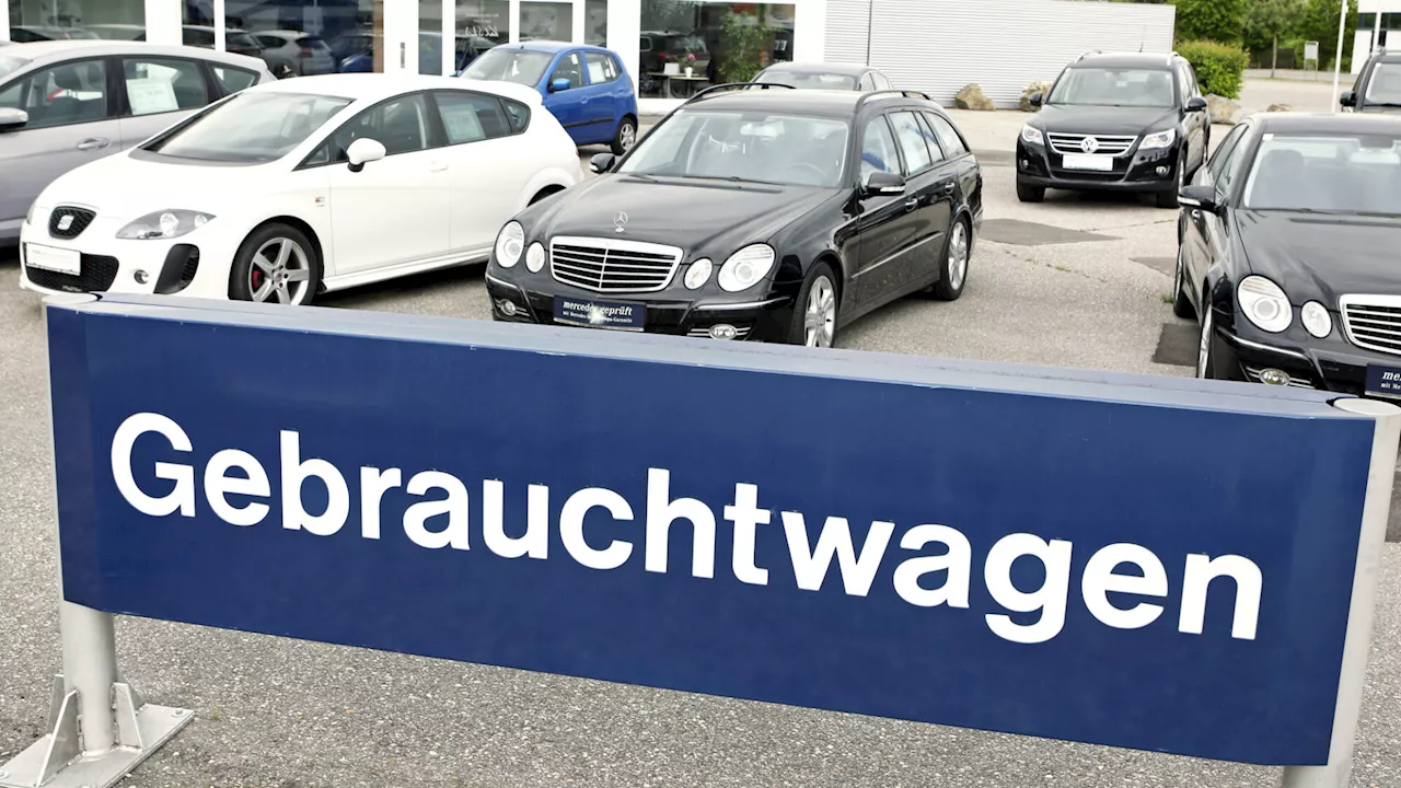 Preise für Gebrauchtwagen purzeln entgegen allgemeinem Inflationstrend