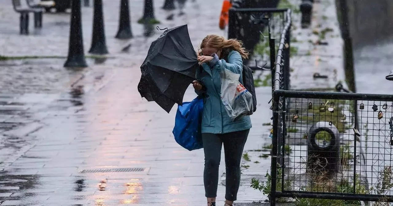 New Storm Darragh weather warning issued by Met Office