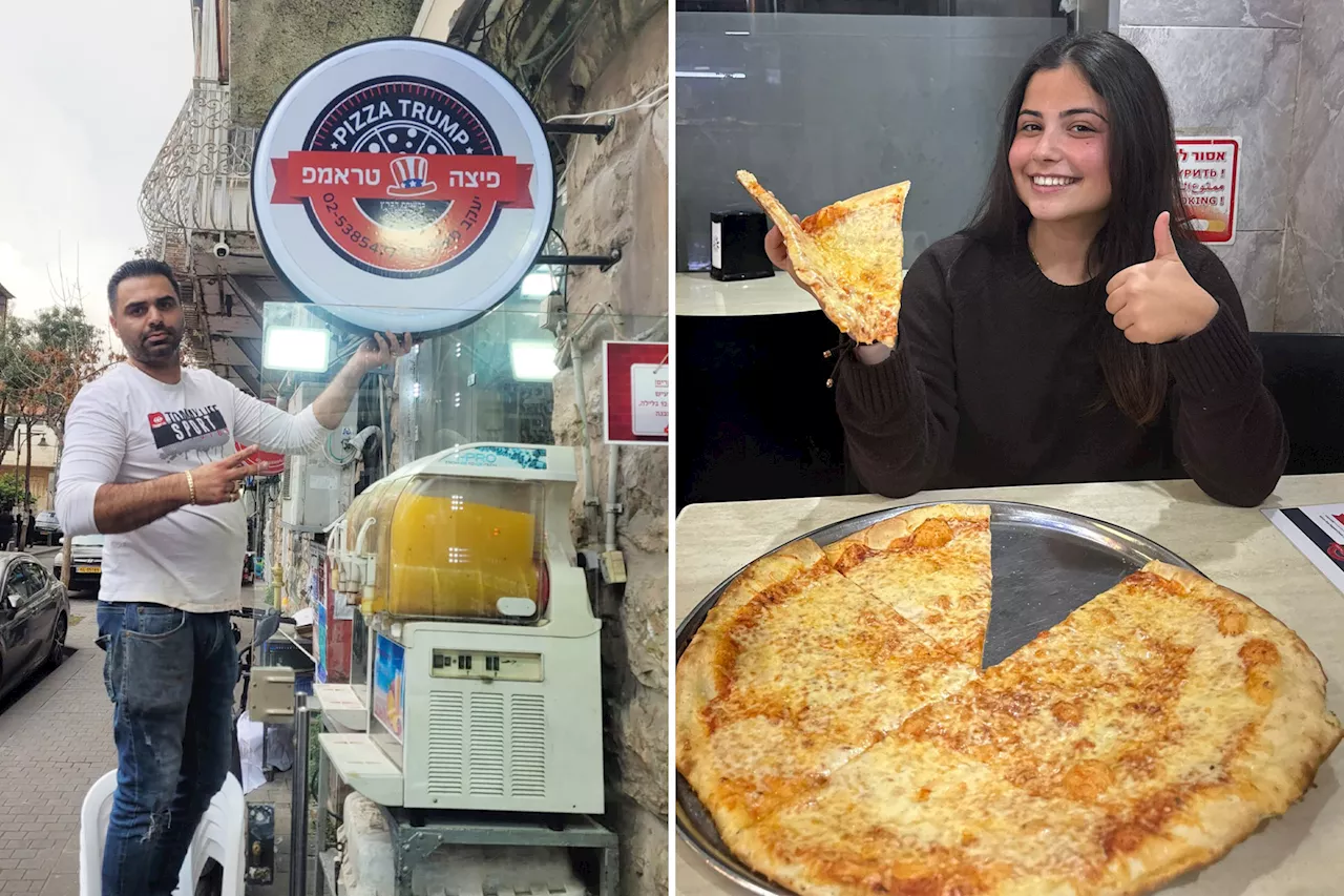 Jerusalem pizza shop renames itself for Trump — after ditching Clinton tribute