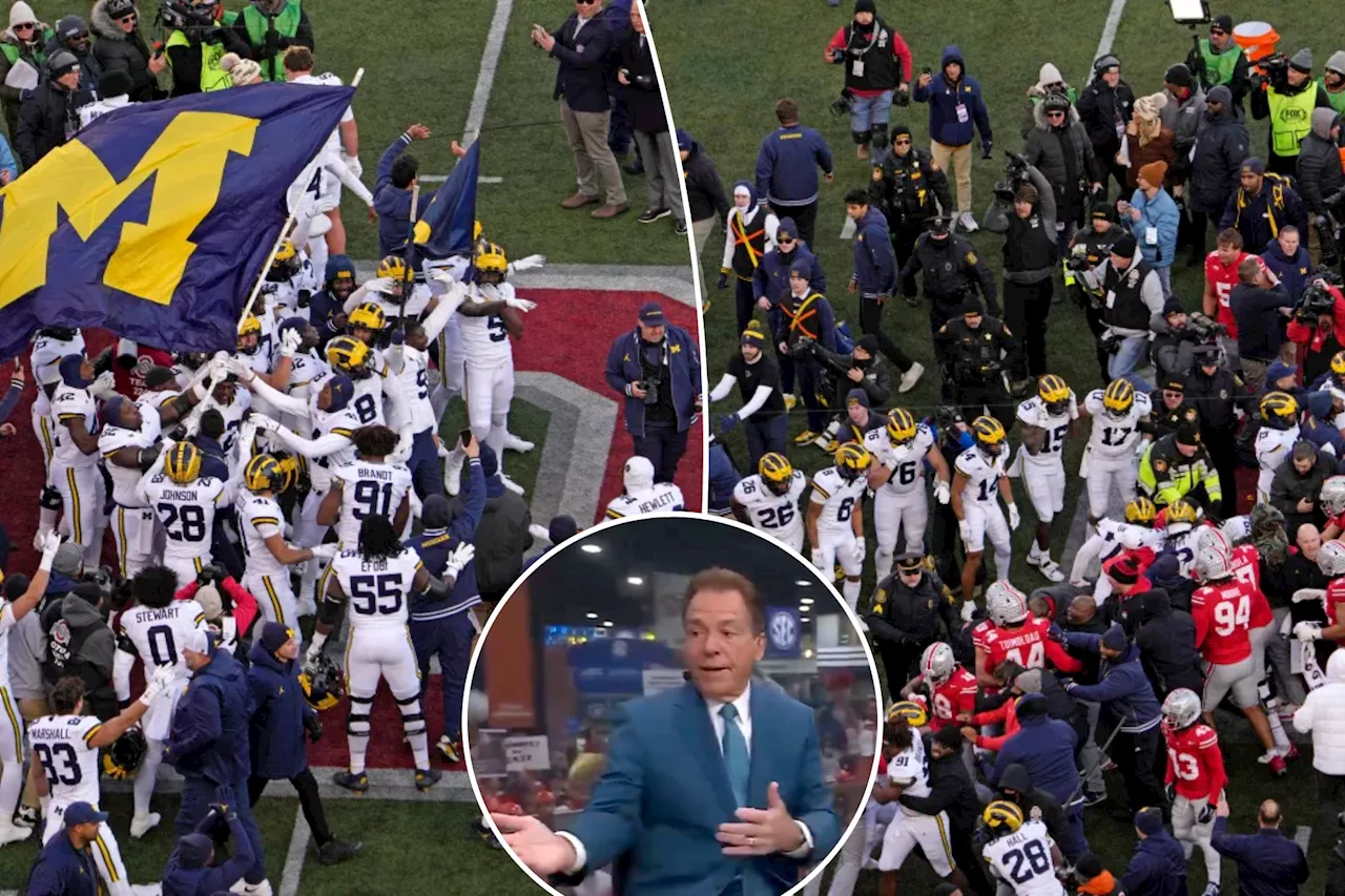 Nick Saban blasts Michigan, Ohio State and NCAA for all parts of 'disrespectful' brawl controversy