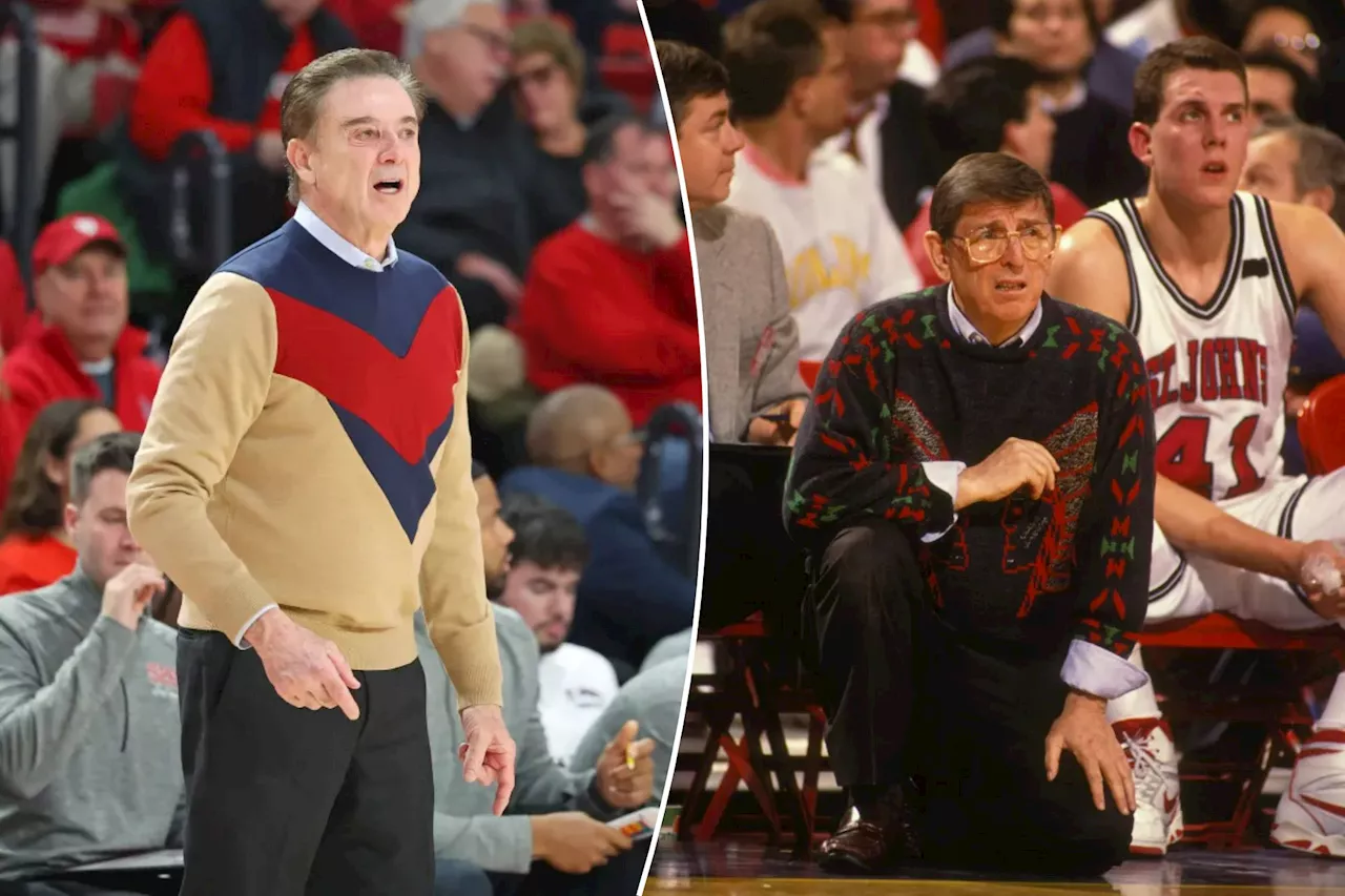 Rick Pitino made sure Lou Carnesecca's sweater magic worked one final time