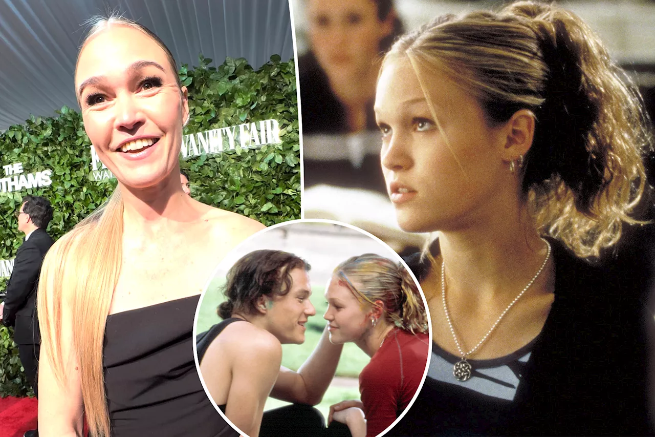  Julia Stiles shares the 'bittersweet' keepsake from '10 Things I Hate About You' she recently stumbled upon