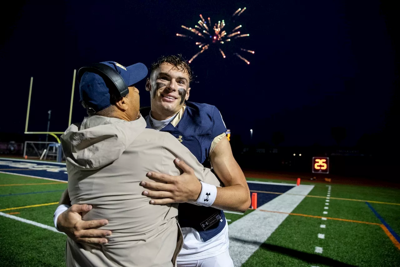 Bishop McDevitt quarterback Stone Saunders moves to No. 1 on Pennsylvania’s career passing list