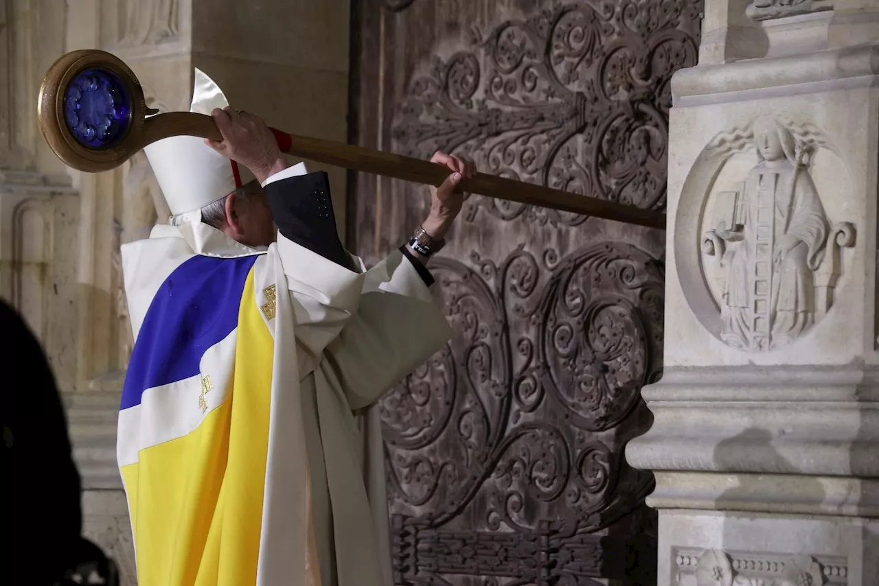 Notre Dame Cathedral reopens 5 years after fire with fanfare and 1,500 dignitaries