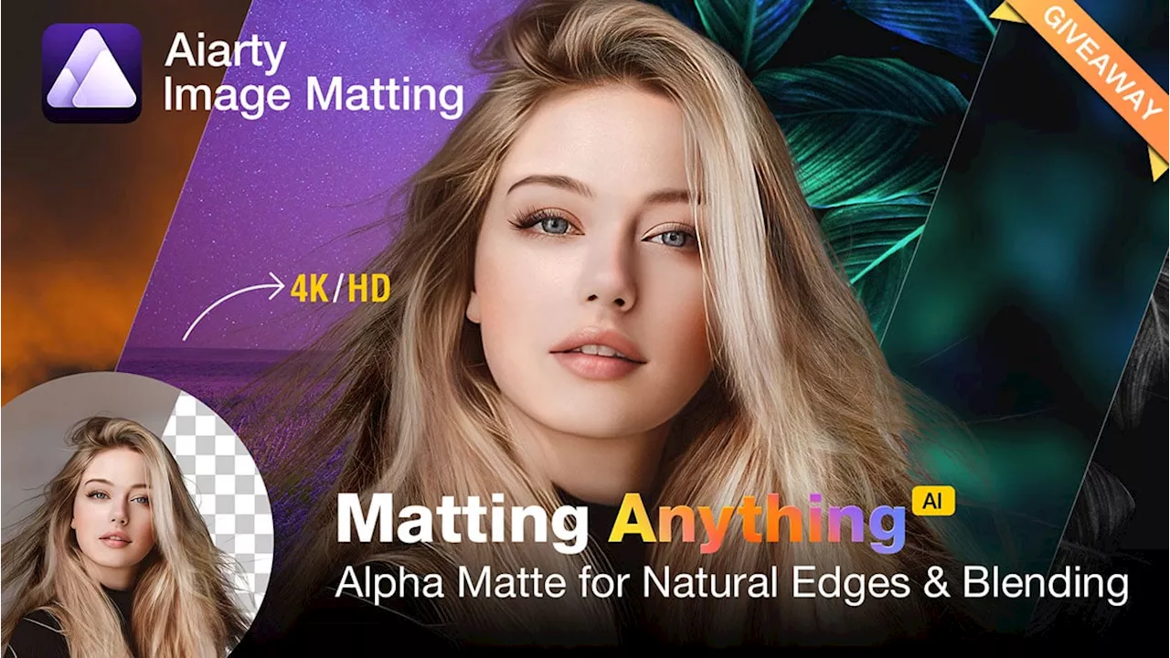 Aiarty Image Matting: Remove Any Background with AI Precisely for Seamless Blending