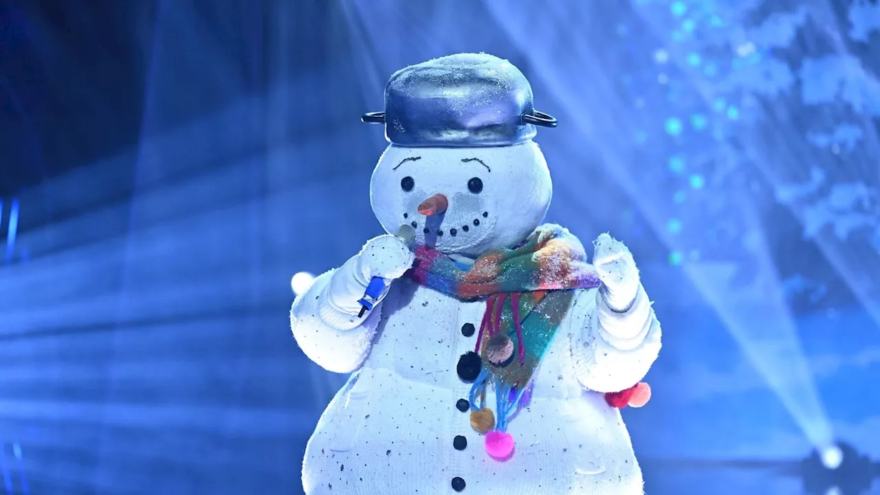 Dieser Star steckte unter 'The Masked Singer'-Schneemann