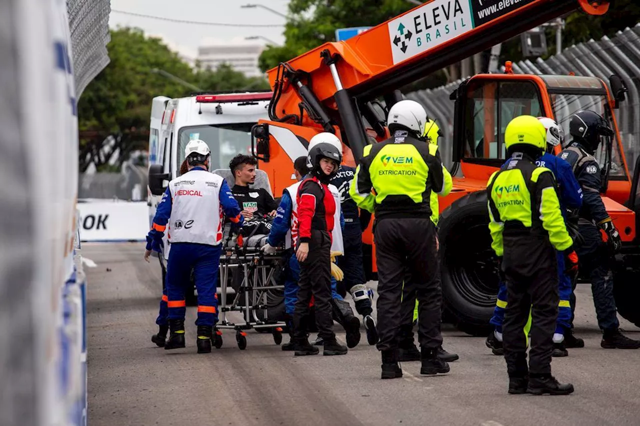 Formel E: Pascal Wehrlein sorgt mit Überschlag für bange Minuten - Maximilian Günther ohne Punkte