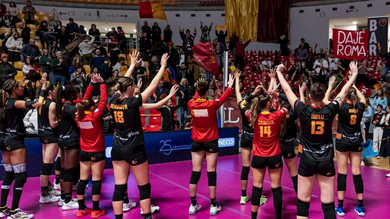 Il lungo digiuno del PalaTiziano: la vittoria della Roma Volley manca da 2 mesi