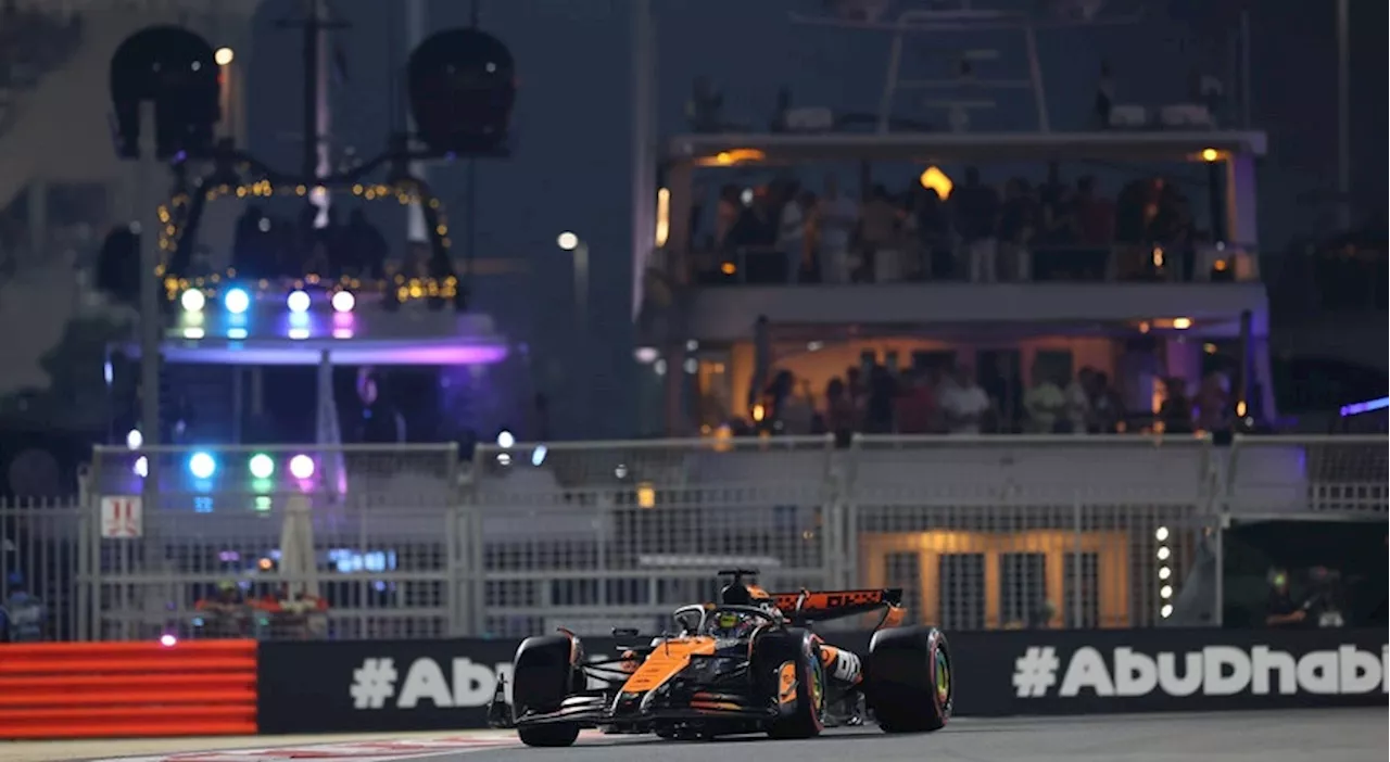 McLaren domina primeira linha da grelha da última corrida da época de F1