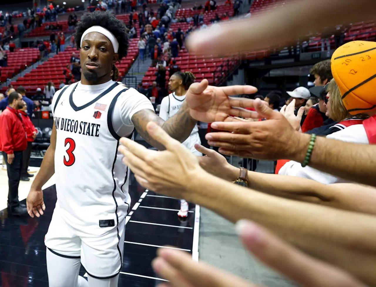 SDSU guard Wayne McKinney III faces his old team when USD comes to Viejas Arena