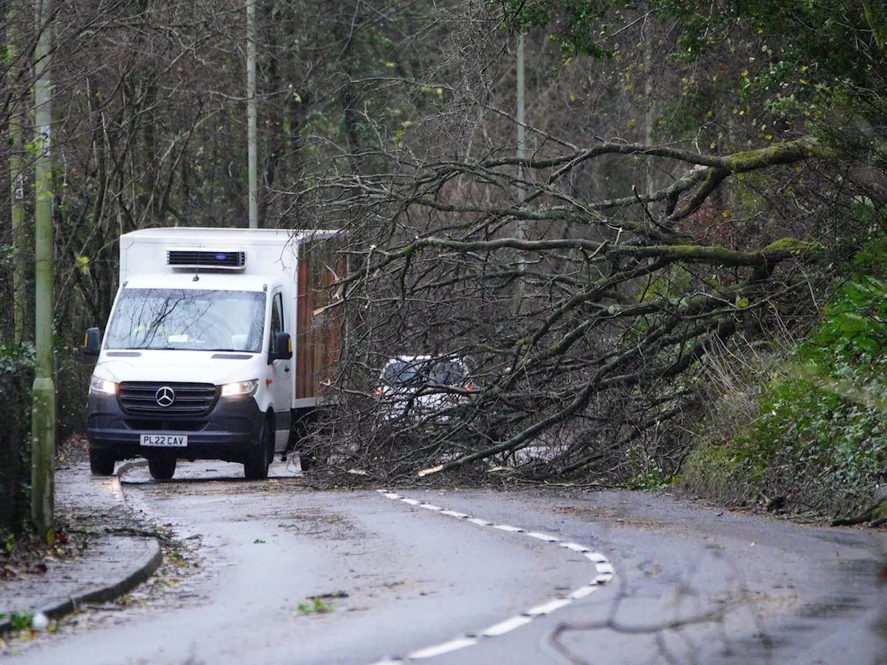 Major incident declared in parts of Wales amid Storm Darragh disruption