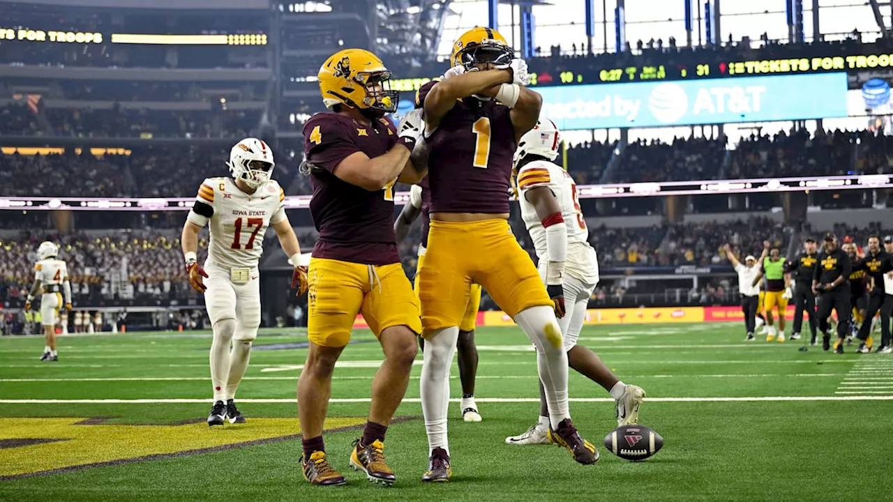 Arizona State Makes Case to Leap Boise State in CFP With Dominant Win vs. Iowa State