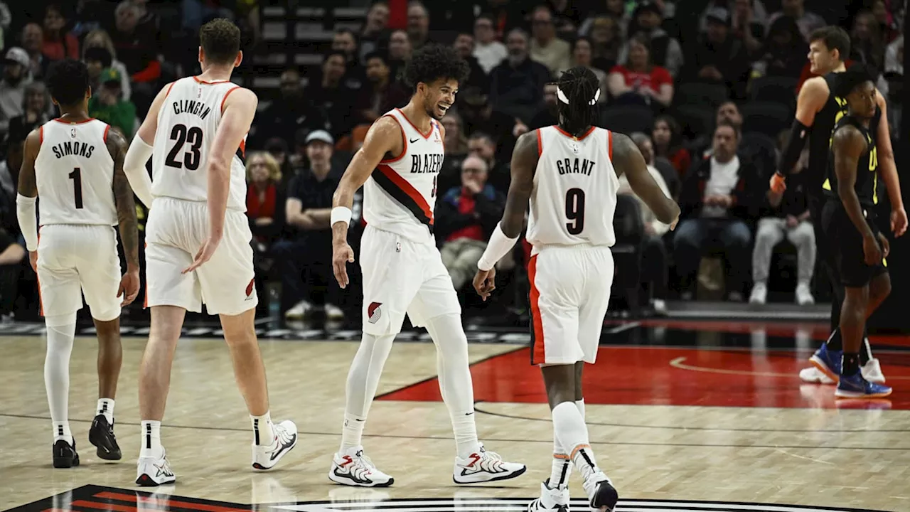 Blazers News: Portland Starter Injured in First Half of Jazz Game, Out for Night