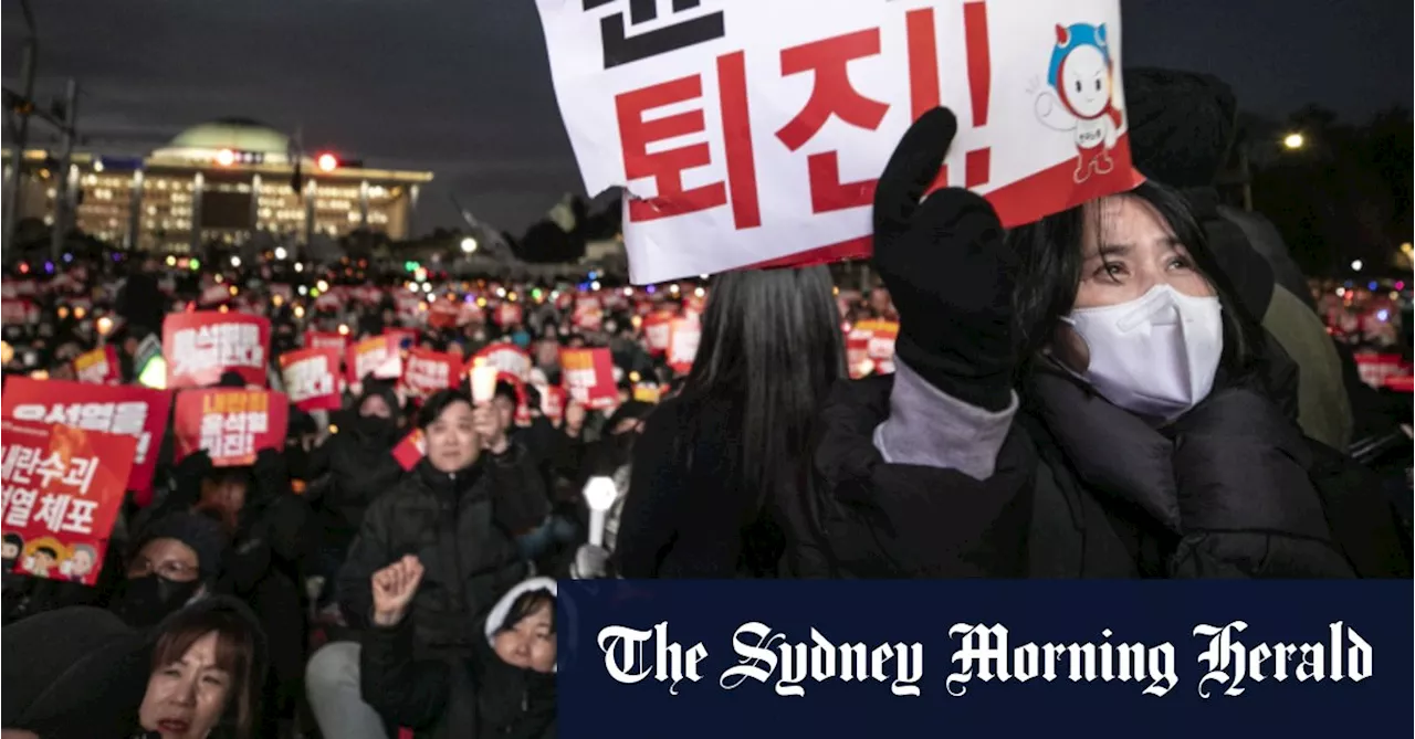 South Korean president avoids impeachment attempt over short-lived martial law