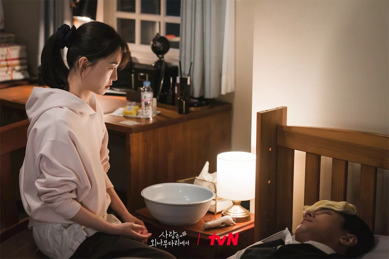 Jung Yu Mi Takes Care Of A Sick Ju Ji Hoon In “Love Your Enemy”