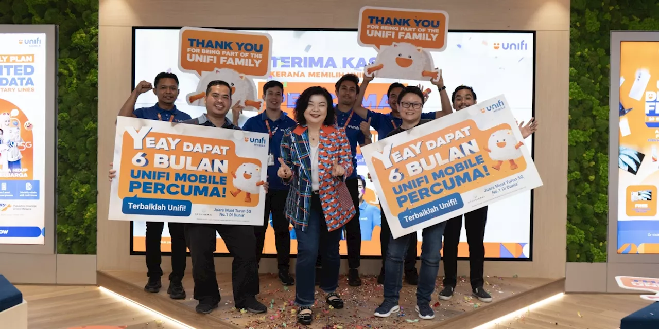 Unifi Home Users: Get 6 Months Free UNI5G Mobile with Unlimited Data and No Contract