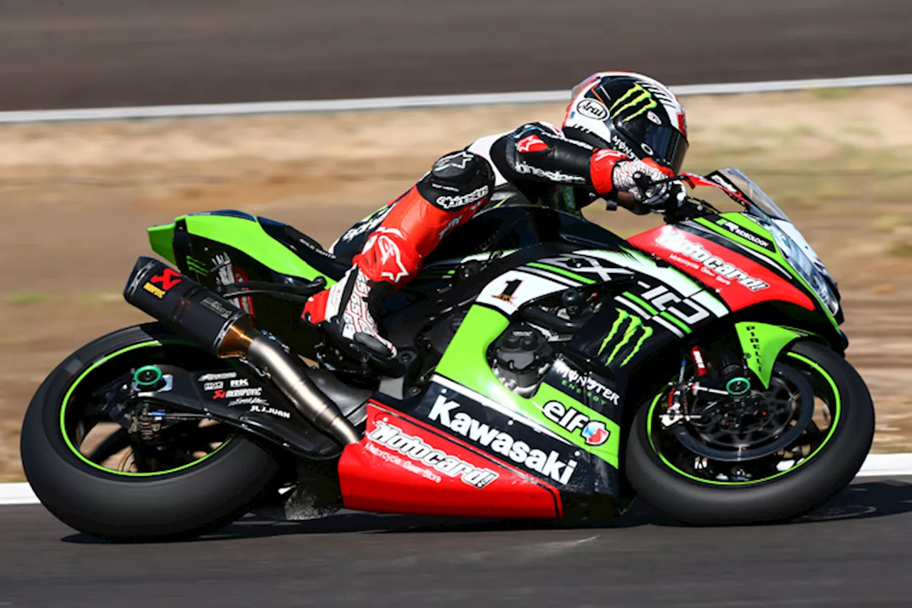 Jonathan Rea (Kawasaki): Erster Test mit neuem Motor